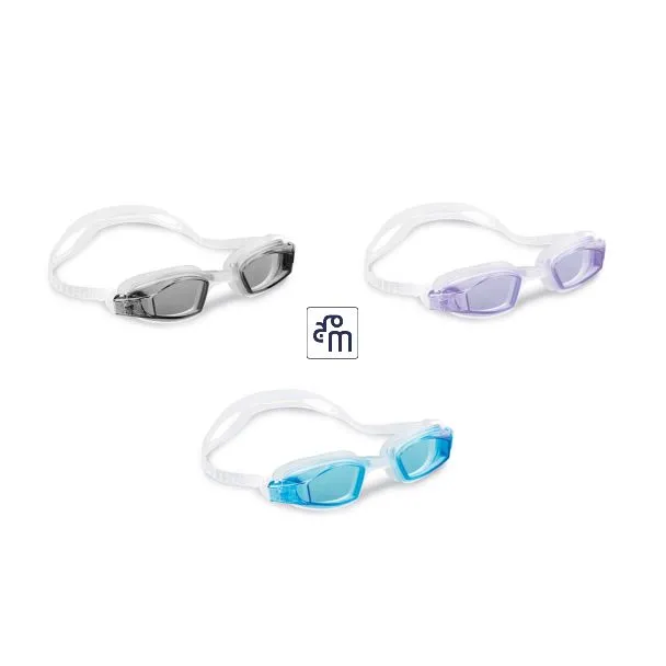 Intex 55682 Freestyle Sport UV Swimming Goggles – Ages 8+, 3 Colors