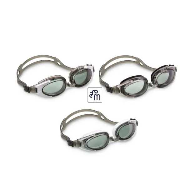 Intex 55685 Swimming Goggles – Age 14+, Silver Accent