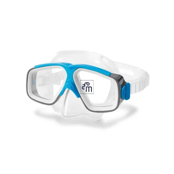 Intex 55975 Surf Rider Mask – Swimming Mask for Ages 8+, 2 Color Options-Blue