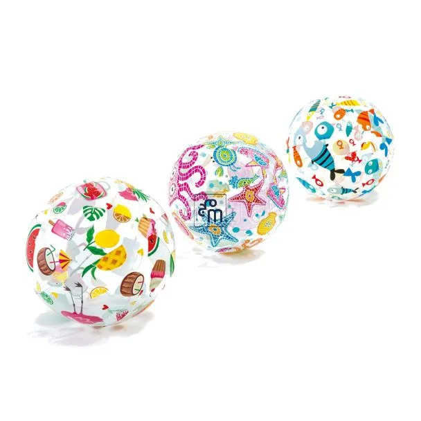 Intex 59040 Lively Print Inflatable Beach Ball – 51cm