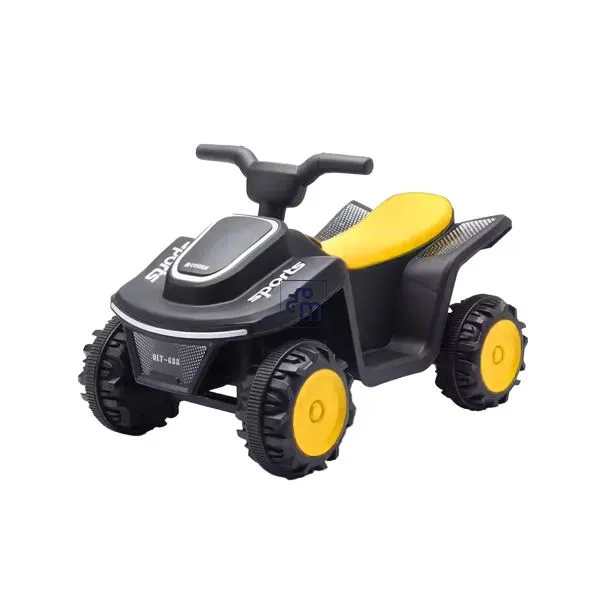 Battery Powered Buggy Ride-On Car for Kids-Yellow