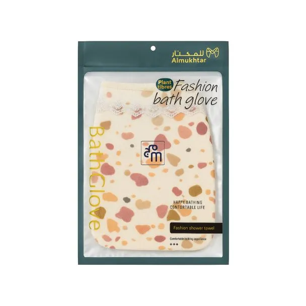 Fashion Bath Glove – Plant Fiber Exfoliating Shower Towel