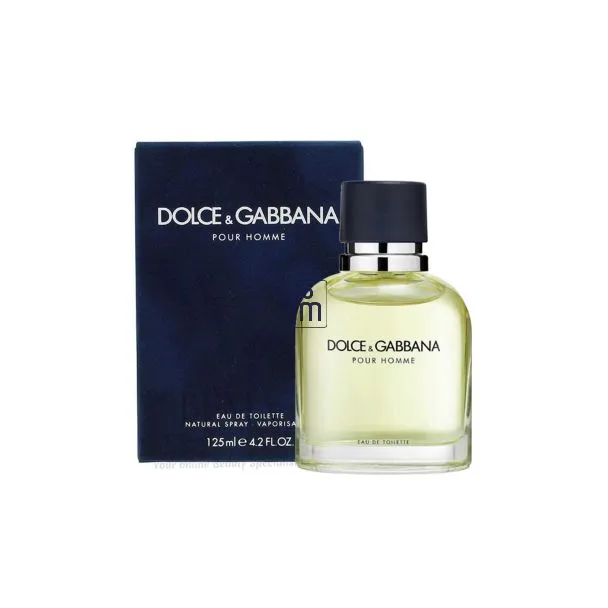 Dolce & Gabbana Pour Homme Eau de Toilette for Men 125ml