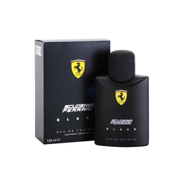 Ferrari Scuderia Black Eau de Toilette for Men 125ml