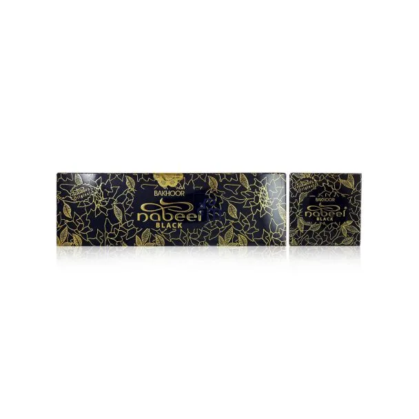 Nabeel Bakhoor Nabeel Black 40gms. Incense X 12
