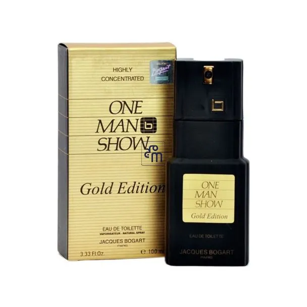 Jacques Bogart One Man Show Gold Edition Eau de Toilette for Men – 100ml