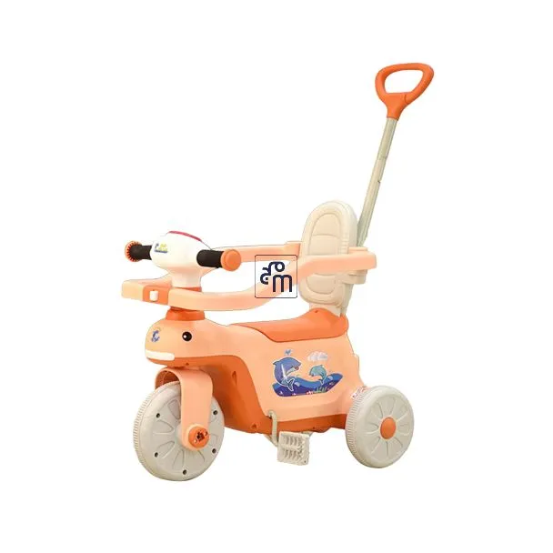 Kids Ride-On Sliding Car With Handle 9188-Orange