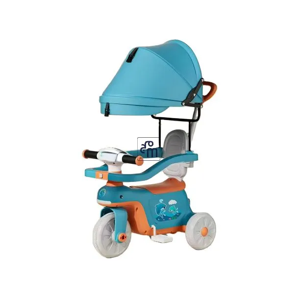 Kids Ride-On Sliding Car With Handle 9188-Blue