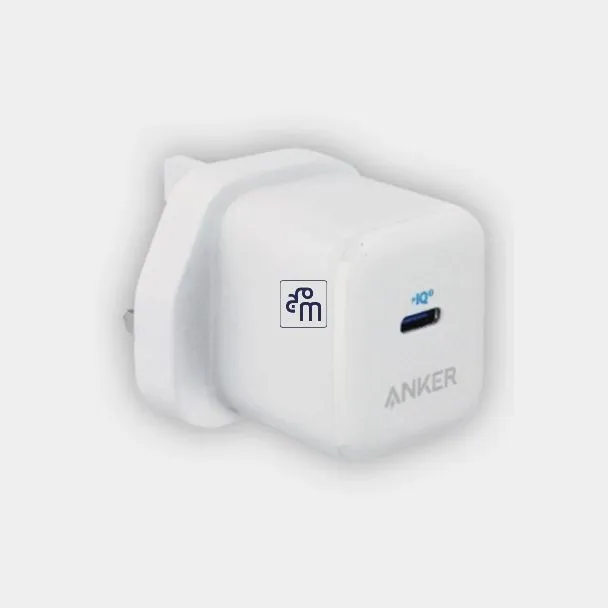 شاحن أنكر PowerPort بقدرة 20 واط – منفذ USB-C – يدعم PowerIQ 3.0