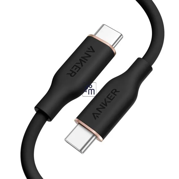 كيبل أنكر USB-C إلى USB-C – تصميم Flow سيليكون ناعم