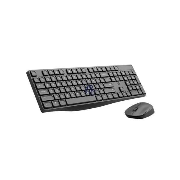 مجموعة لوحة مفاتيح وفأرة HP CS10 – تردد 2.4GHz – مستشعر بصري 1600 DPI – مفاتيح محسّنة – لغة إنجليزية