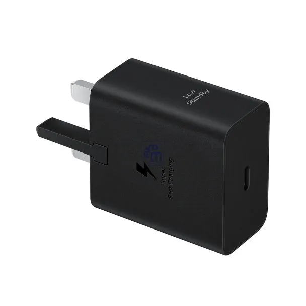 محول شحن سامسونج USB-C بقدرة 45 واط – مع كيبل 5A بطول 1.8 متر