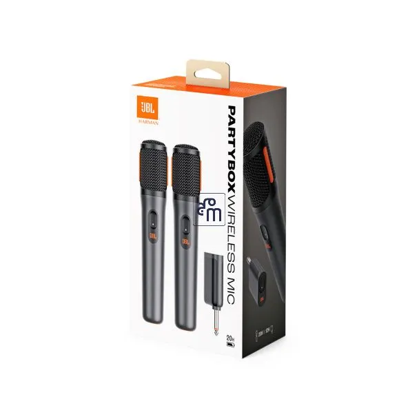 ميكروفون لاسلكي JBL Party Box – مزدوج – رقمي