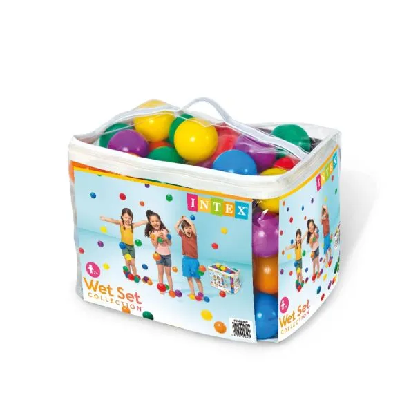 Intex 49600 Fun Ballz – 100 Pcs Color Balls 