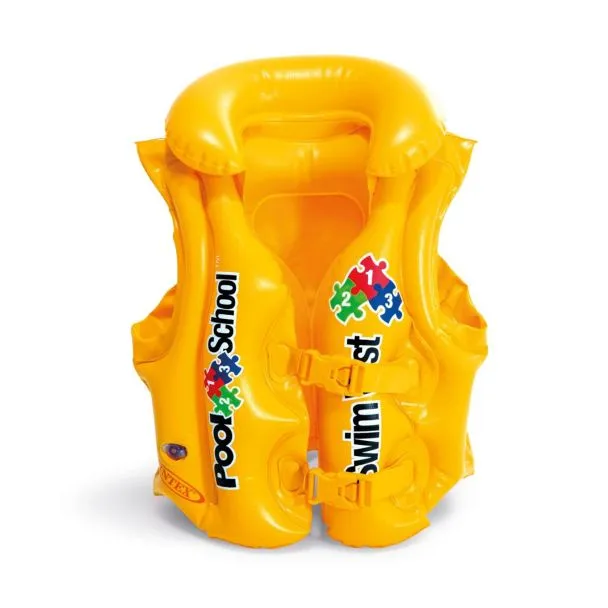 Intex 58660 Deluxe Swim Vest Pool School Step 2 – Ages 3–6