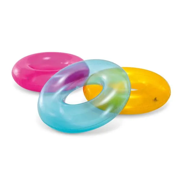 Intex 59260 Transparent Inflatable Pool Swim Tubes – Assorted