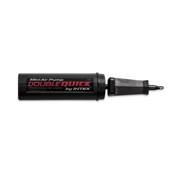 Intex 69613 Double Quick Mini Pump – 11.5" Compact Air Pump for Inflatables