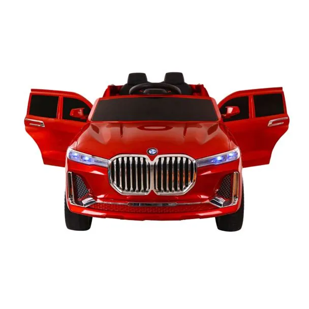 BMW X7 Style Kids Electric Car – Battery Operated, Rocking Function, Bluetooth, Red (ABM-1166)
