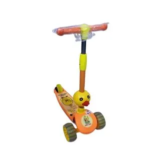 Duck-Themed Sport Scooter for Kids – 3 PU Flash Wheels – Model 1188