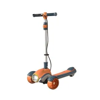 Multi-Functional Foldable Kick Scooter with LED Wheels & Brake – 2023