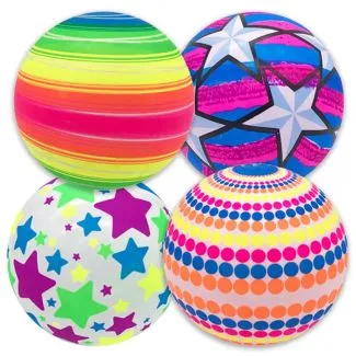 Inflatable Beach Ball – Colorful PVC Pool Toy for Kids – 25055-5  