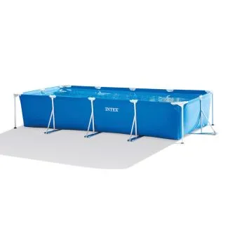 Intex 28273 Rectangular Frame Pool 4.5M x 2.2M x 0.84M – Large Size