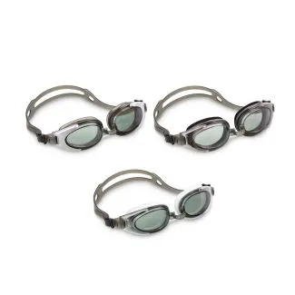 Intex 55685 Swimming Goggles – Age 14+, Silver Accent