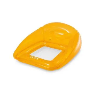 Intex 56802 Transparent Inflatable Lounges-Yellow