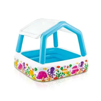 Intex 57470 Sun Shade Inflatable Kiddie Pool 