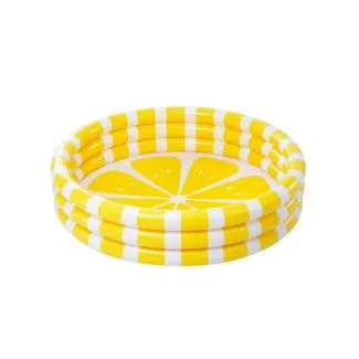 Intex 58432NP Zesty Lemon Kiddie Inflatable Pool – Fun for Toddlers