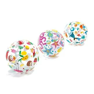 Intex 59040 Lively Print Inflatable Beach Ball – 51cm
