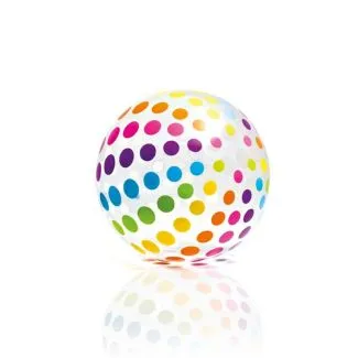 Intex 59065 Jumbo Inflatable Ball – Multi-Color Giant Pool Toy for Kids