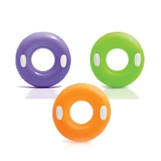 Intex 59258NP Hi-Gloss Inflatable Swim Tubes – Assorted