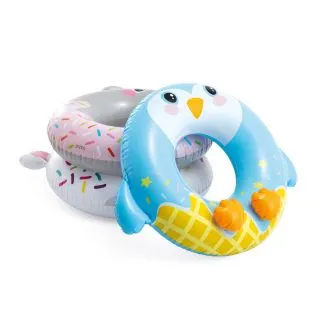 Intex 59266 Cute Animal Inflatable Swim Rings – Assorted Tubes