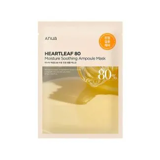 Anua Heartleaf 80 Moisture Soothing Ampoule Mask (25ml)
