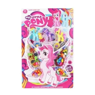 Unicorn Bead Craft Set Three Little Unicorns 666-61