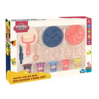 Plastic Educational Playdough Cake Set 8017B-23