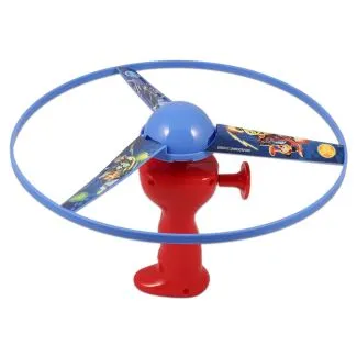 Spinning Flying Helicopter Pull String Toy 8150