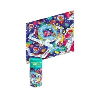 DIY Space Puzzle Set – 124pcs Educational Toy – 8816  
