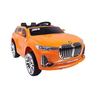 BMW X7 Style Kids Electric Car – Battery Operated, Rocking Function, Bluetooth, Gold (ABM-1166)