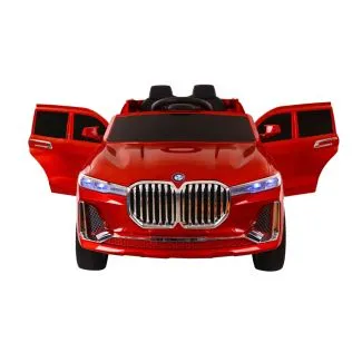 BMW X7 Style Kids Electric Car – Battery Operated, Rocking Function, Bluetooth, Red (ABM-1166)