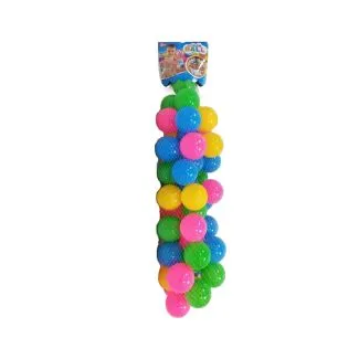 Colorful Plastic Balls – 6cm – Pack of 50 – 060  