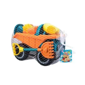 9pcs Truck Beach Toy Set – Buckets, Shovels & Mini Sand Tools – C405  
