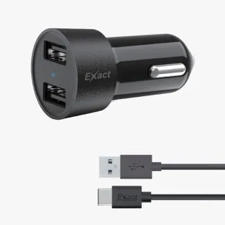 Exact Car Charger Type C EX734