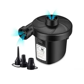 HT-196 Portable Electrical Air Pump – AC 230V, Black for Intex Pool