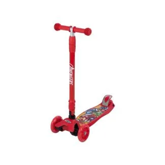 Kids Foldable Scooter with LED Light Wheels – Avengers Theme – Age 3+ – Model MG-03MZ