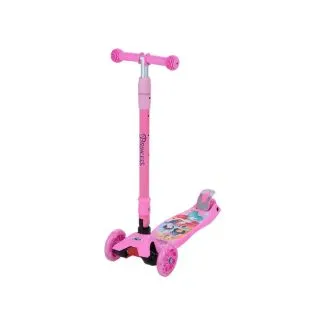 Kids Foldable Scooter with LED Light Wheels – Princess Theme – Age 3+ – Model MG-03MZ