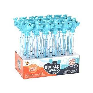 Dolphin Bubble Wand with Whistle – Summer Fun Toy for Kids