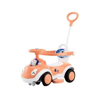 Push Pull Baby Ride-On With Handle and Silent Wheels ZY5188